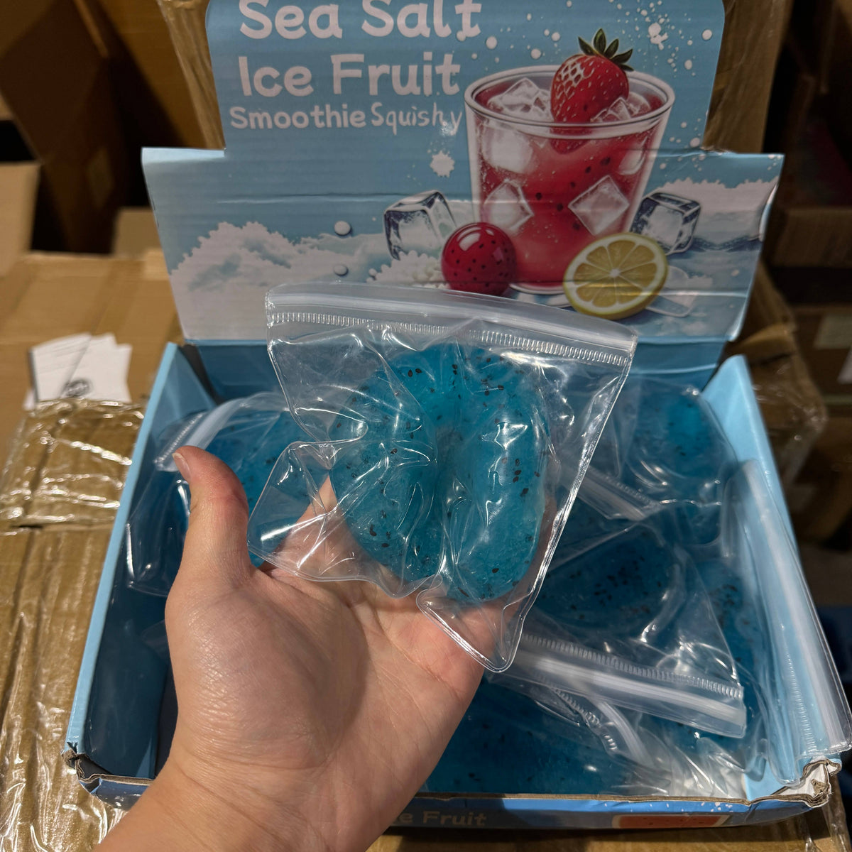 Blue Raspberry Fruit Icy Slushy