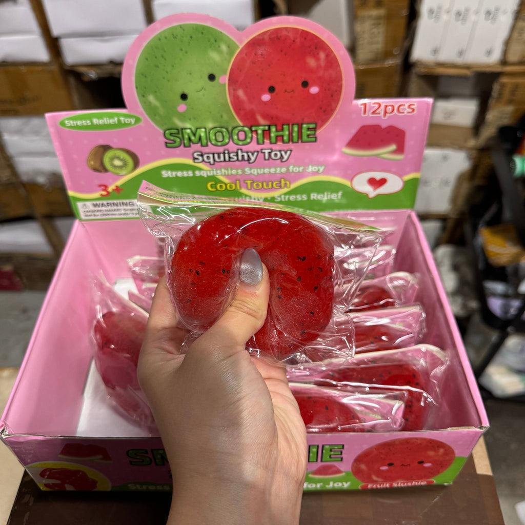 Watermelon Fruit Icy Slushy Ball Squishy