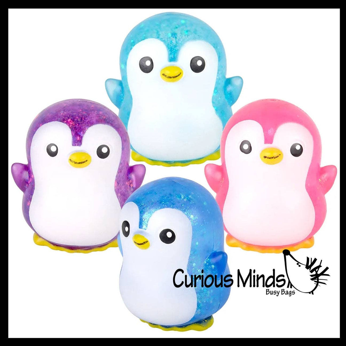 Glitter Penguin Squishy