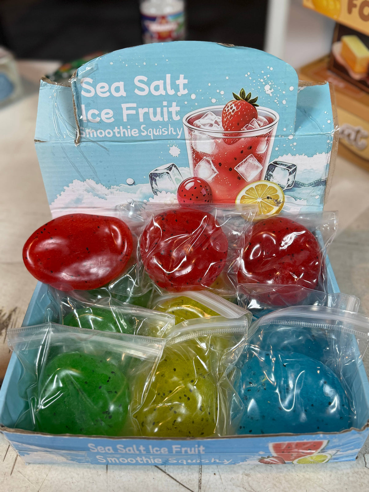 Sea Salt Ice Fruit Smoothie Squishy