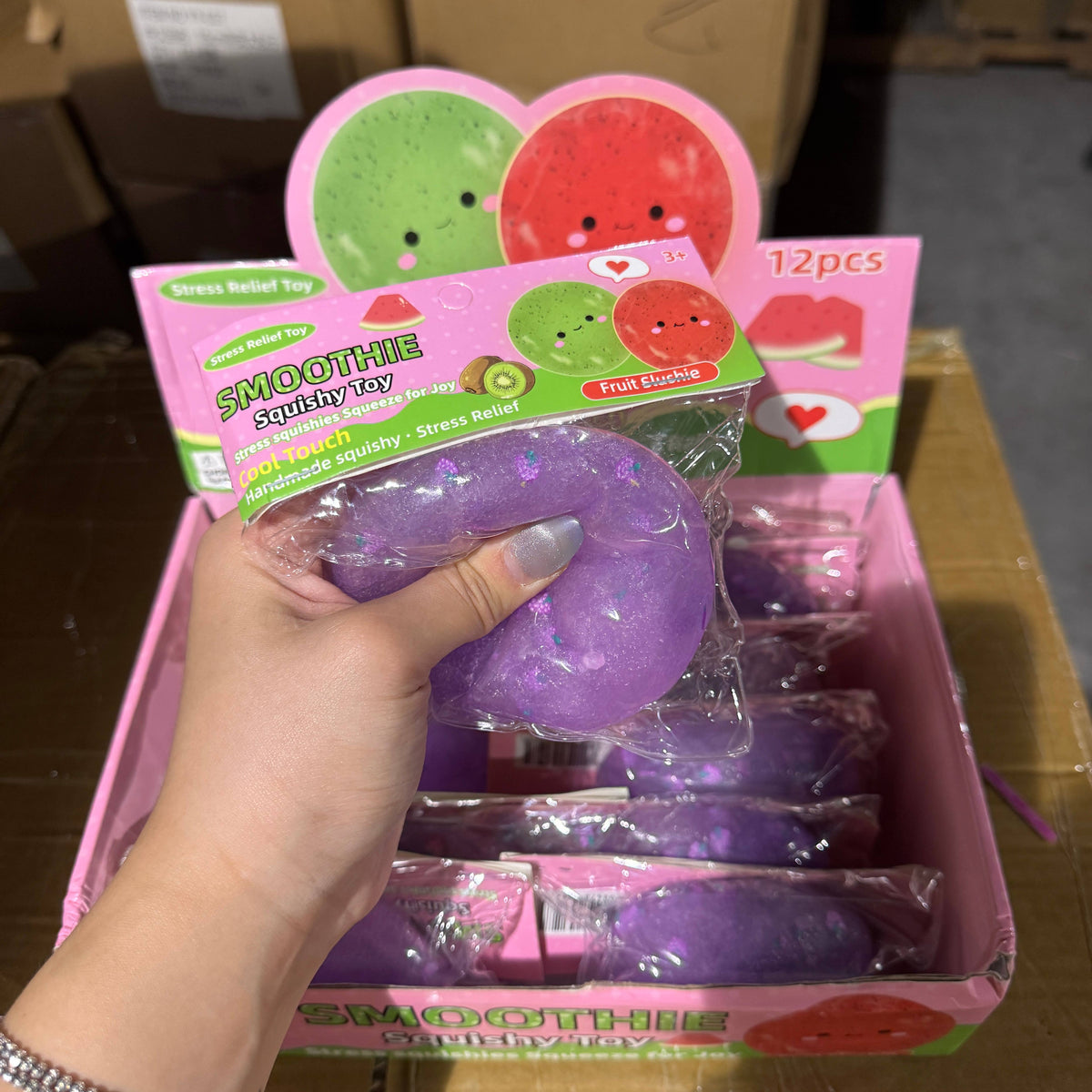 Grape Fruit Icy Slushy Squishy