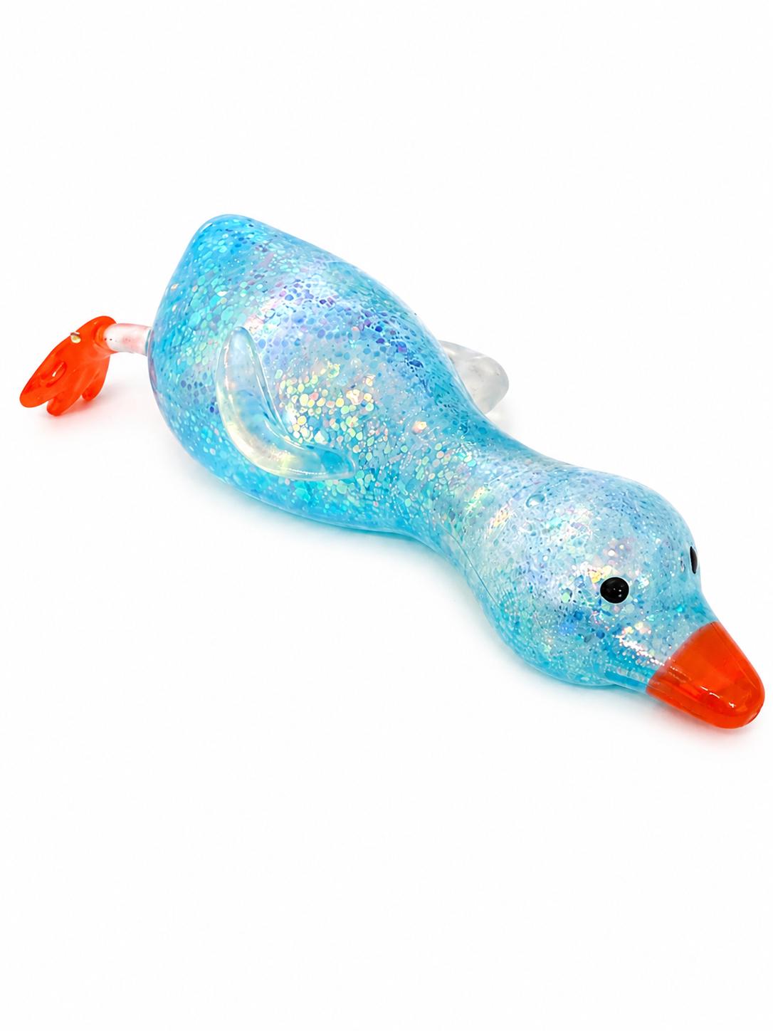 Pre-Order: Pinching Duck Glitter Squishy Stress Toy