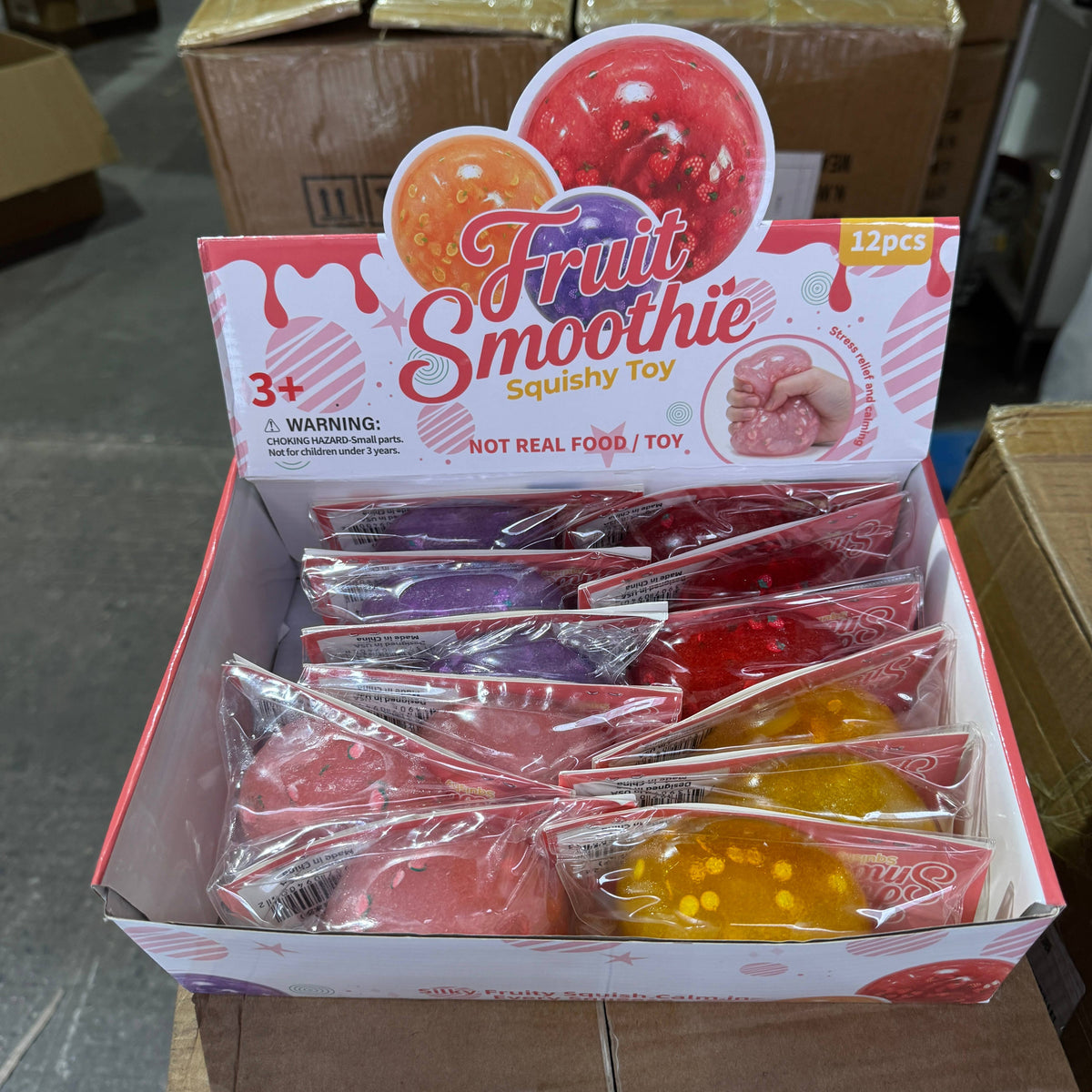 Mixed Fruit Icy Slushy Ball w/ Charms