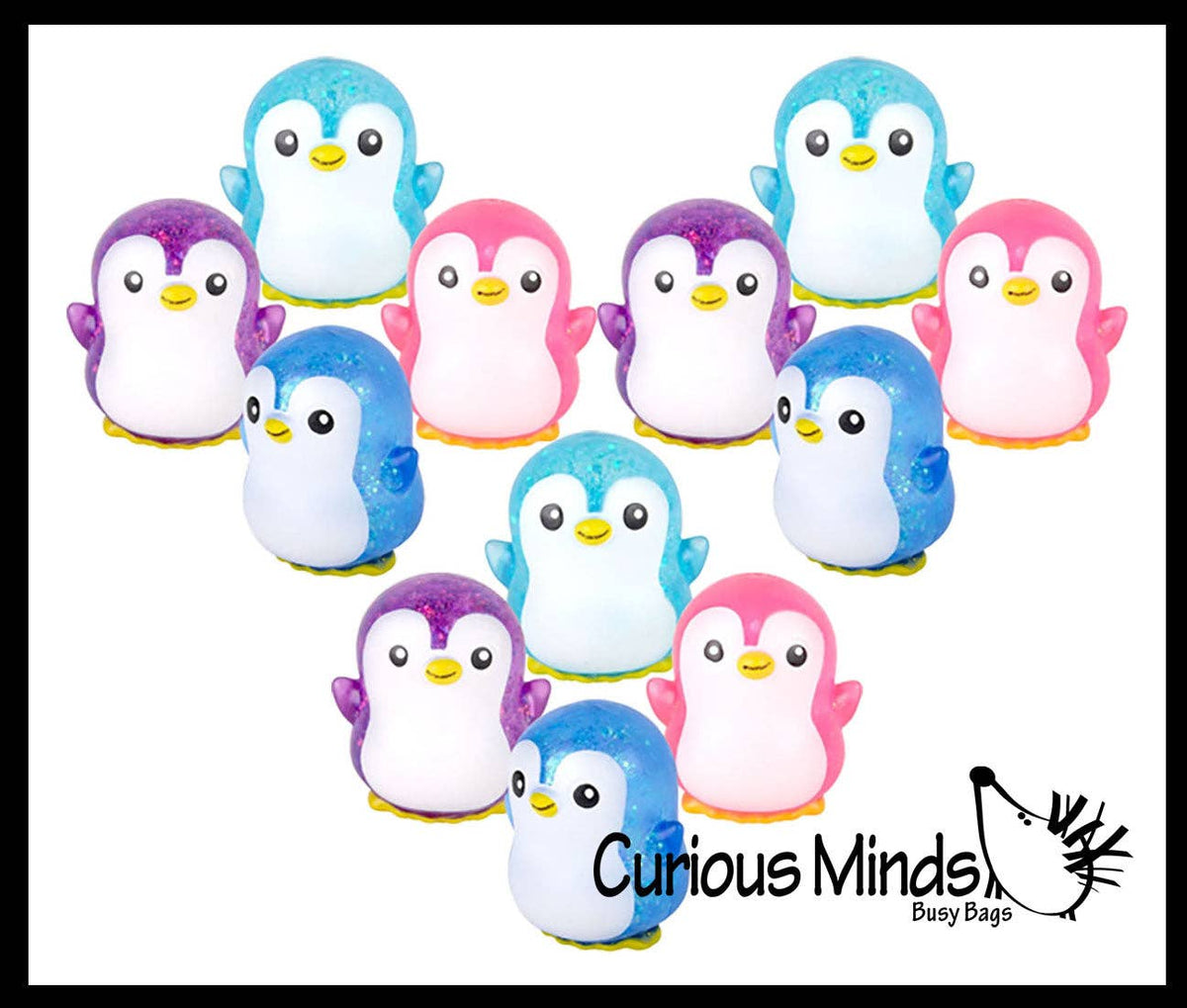 Glitter Penguin Squishy