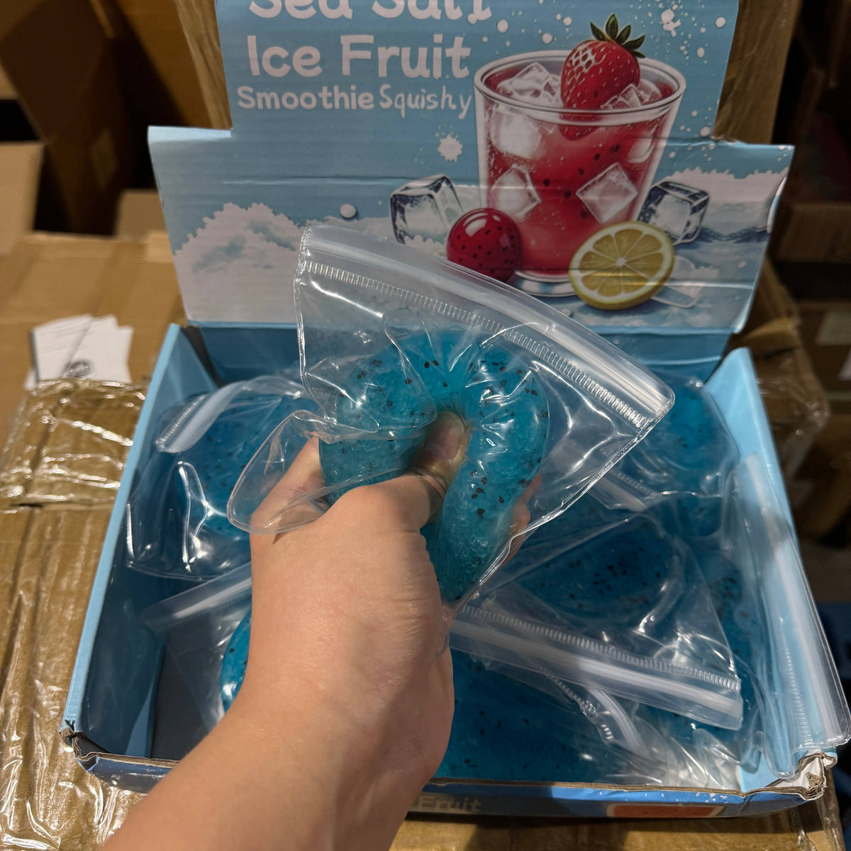 Blue Raspberry Fruit Icy Slushy