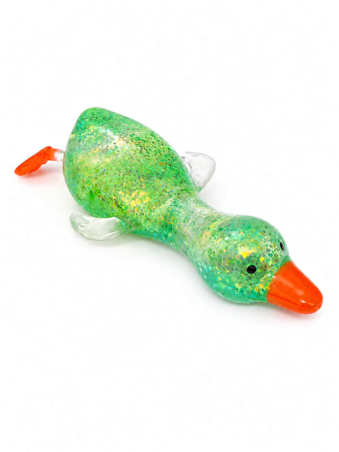 Pre-Order: Pinching Duck Glitter Squishy Stress Toy