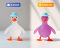 Pre-Order: Color Changing Duck Squishy Toy – 3”