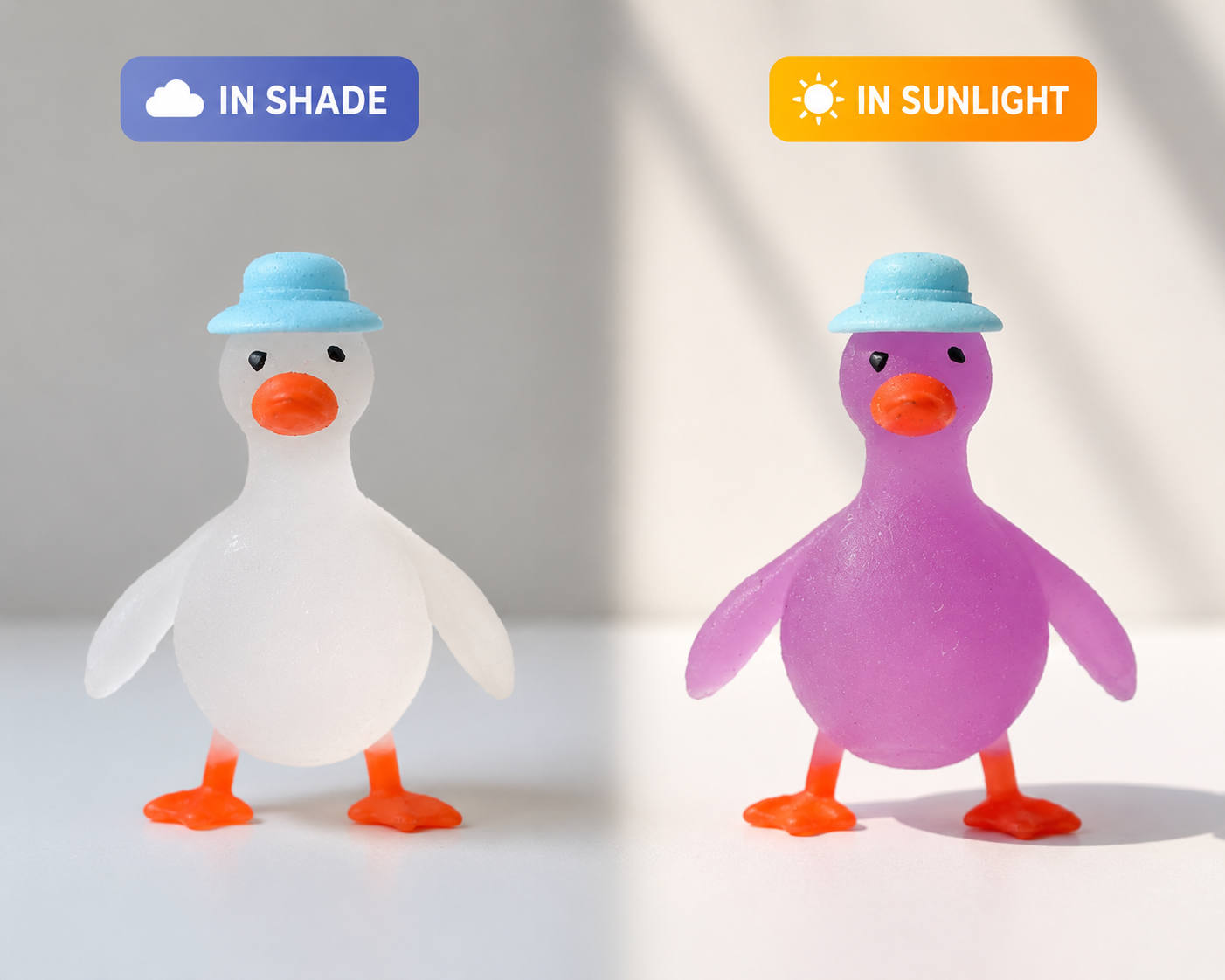 Pre-Order: Color Changing Duck Squishy Toy – 3”