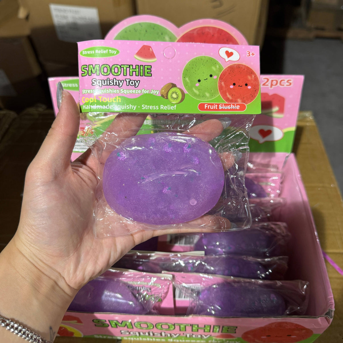 Grape Fruit Icy Slushy Squishy