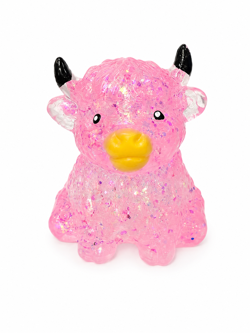 Glitter Highland Bull Squishy