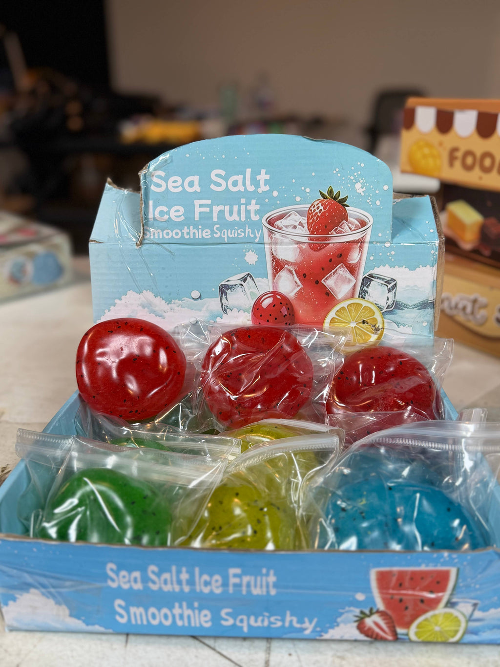 Sea Salt Ice Fruit Smoothie Squishy