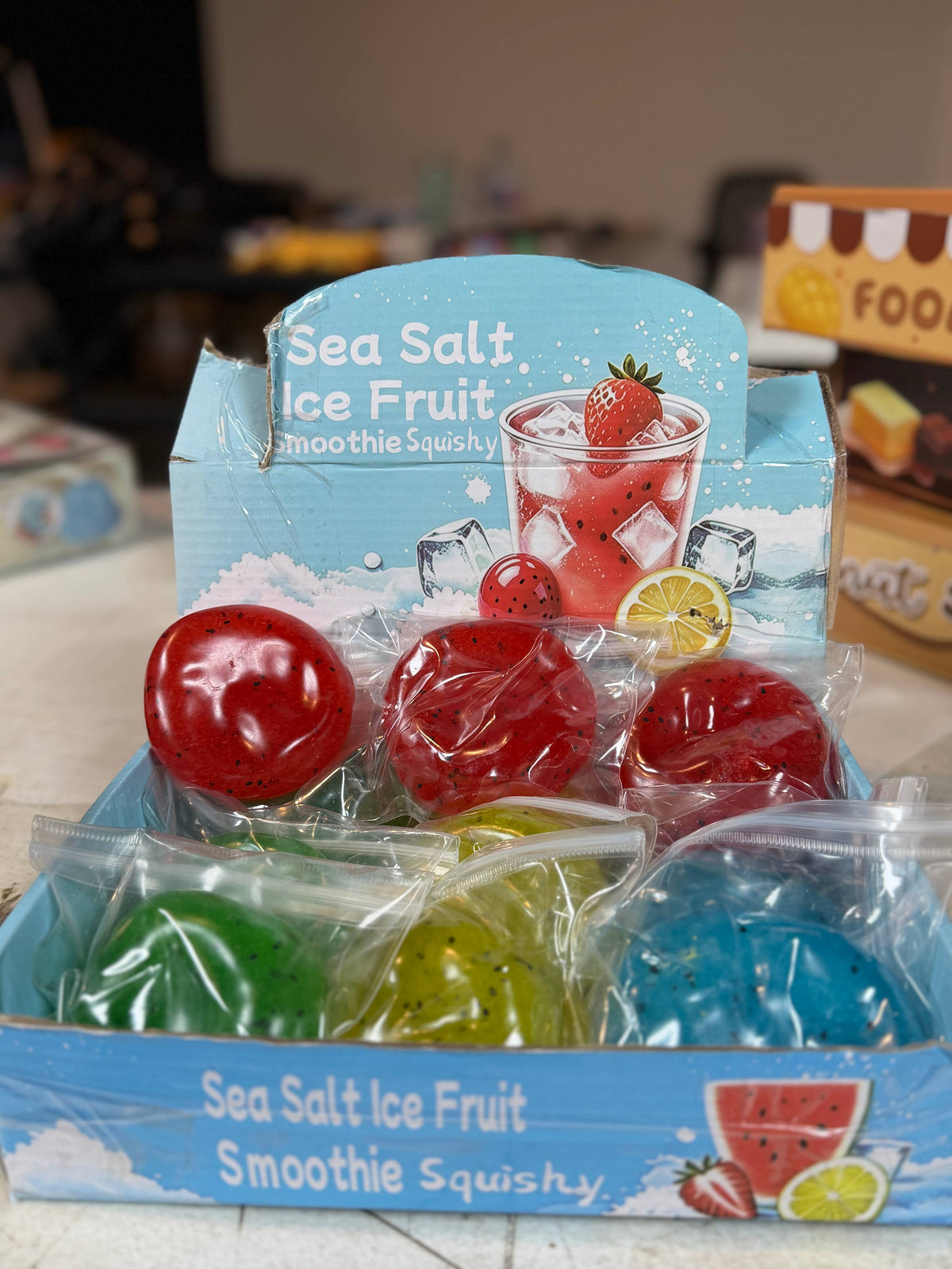 Sea Salt Ice Fruit Smoothie Squishy
