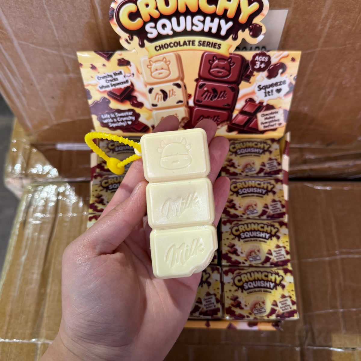 White and Chocolate Bar Crunchy