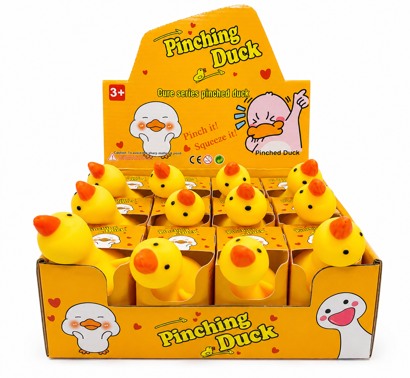 Pre-Order: Pinching Duck Squishy Toy