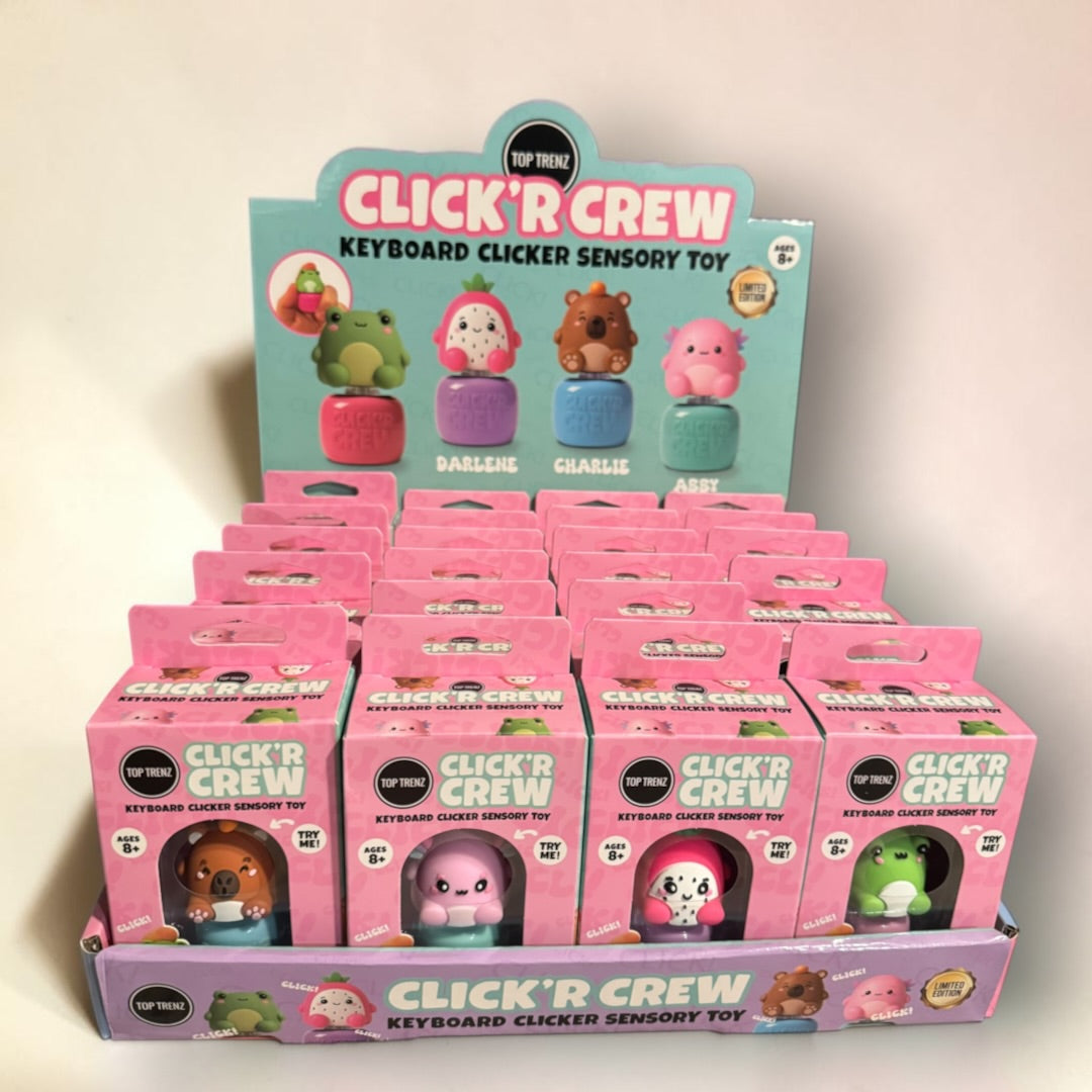 TOP TRENZ CLICK'R CREW - Keyboard Sensory Clickers