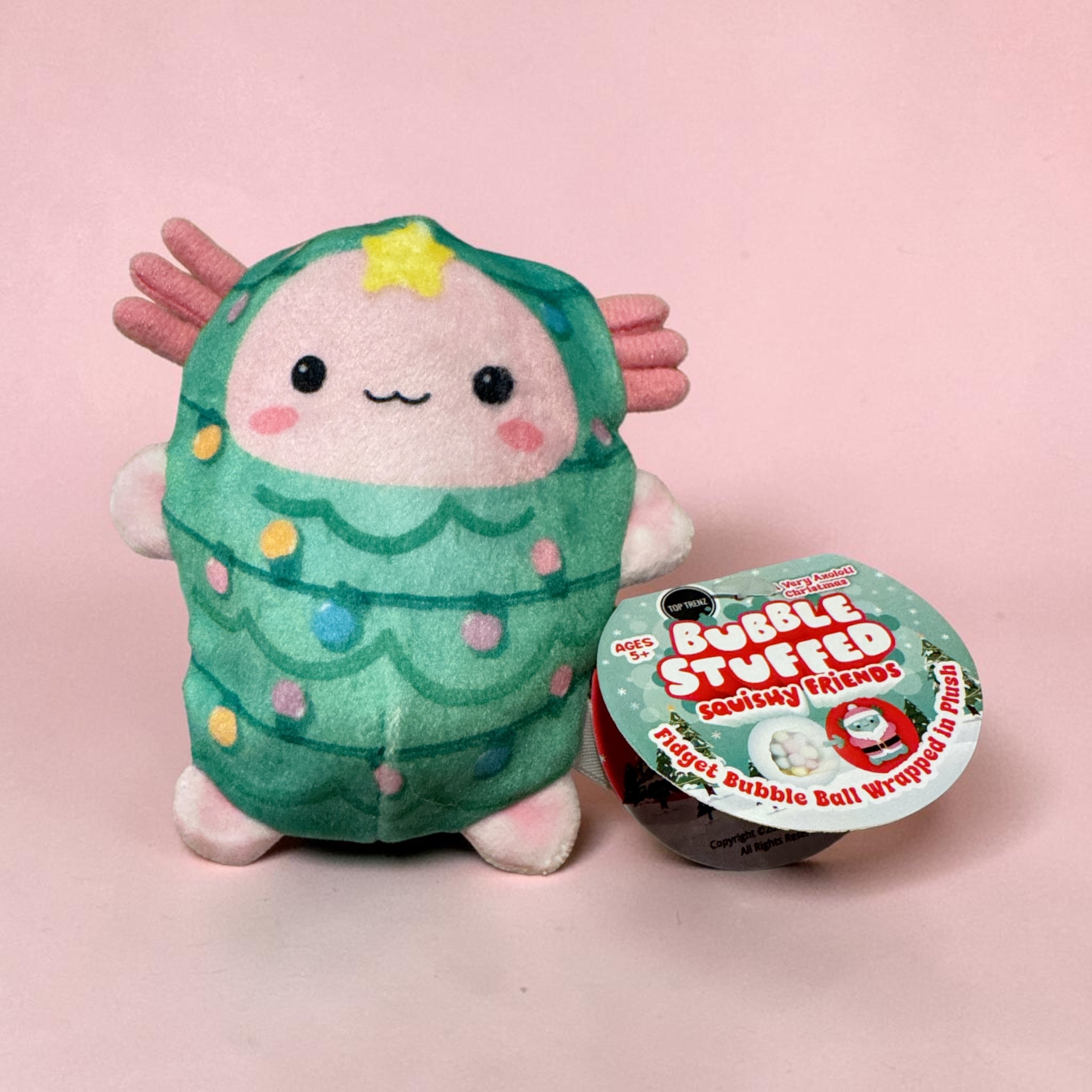 Bubble Stuffed Squishy Friends - A Very Axolotl Christmas: Christmas Tree