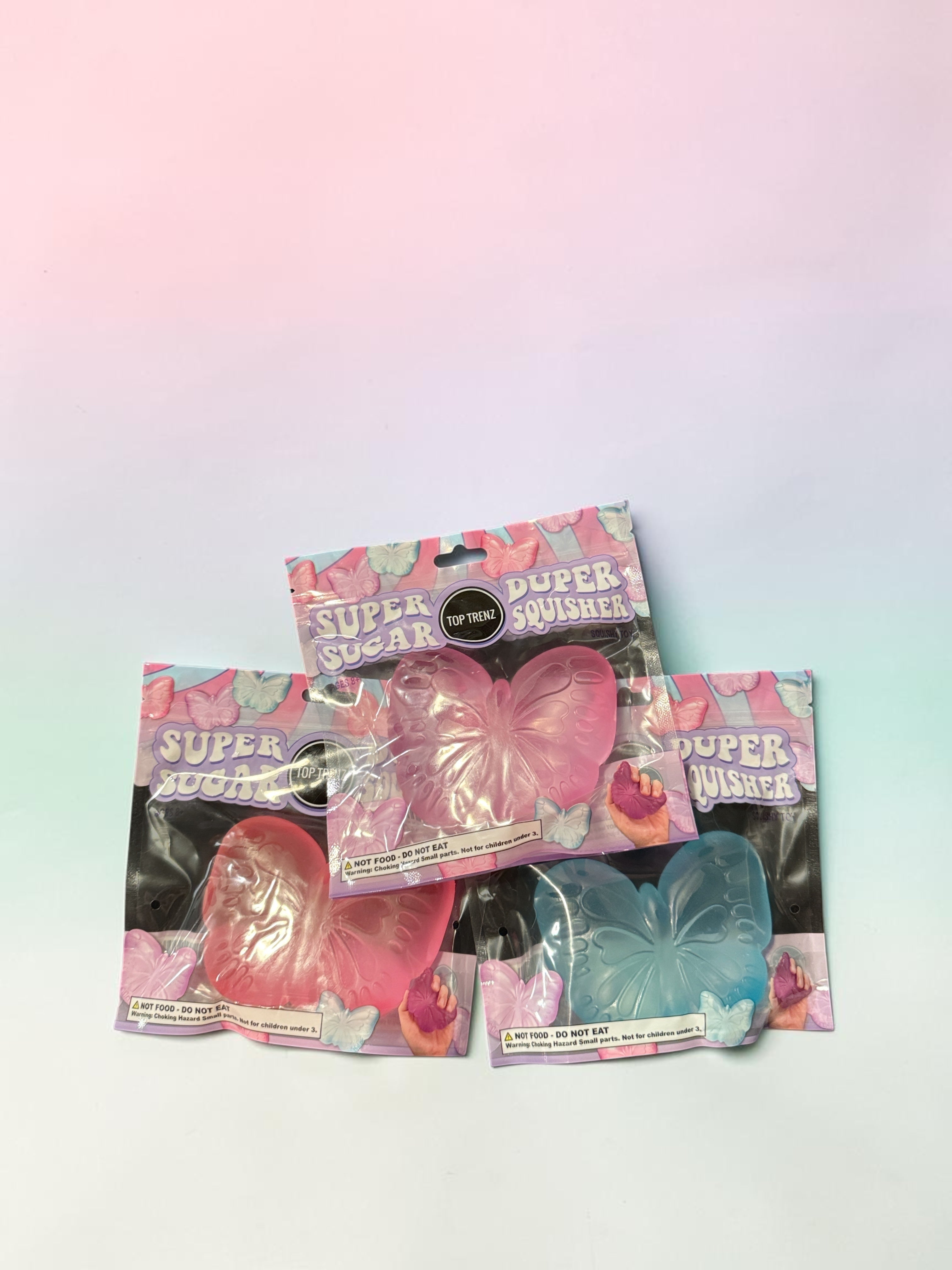 TOP TRENZ Super Duper Sugar Squisher Butterfly