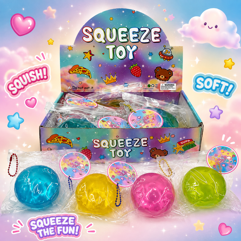 Colorful Coconut Oil Squishy