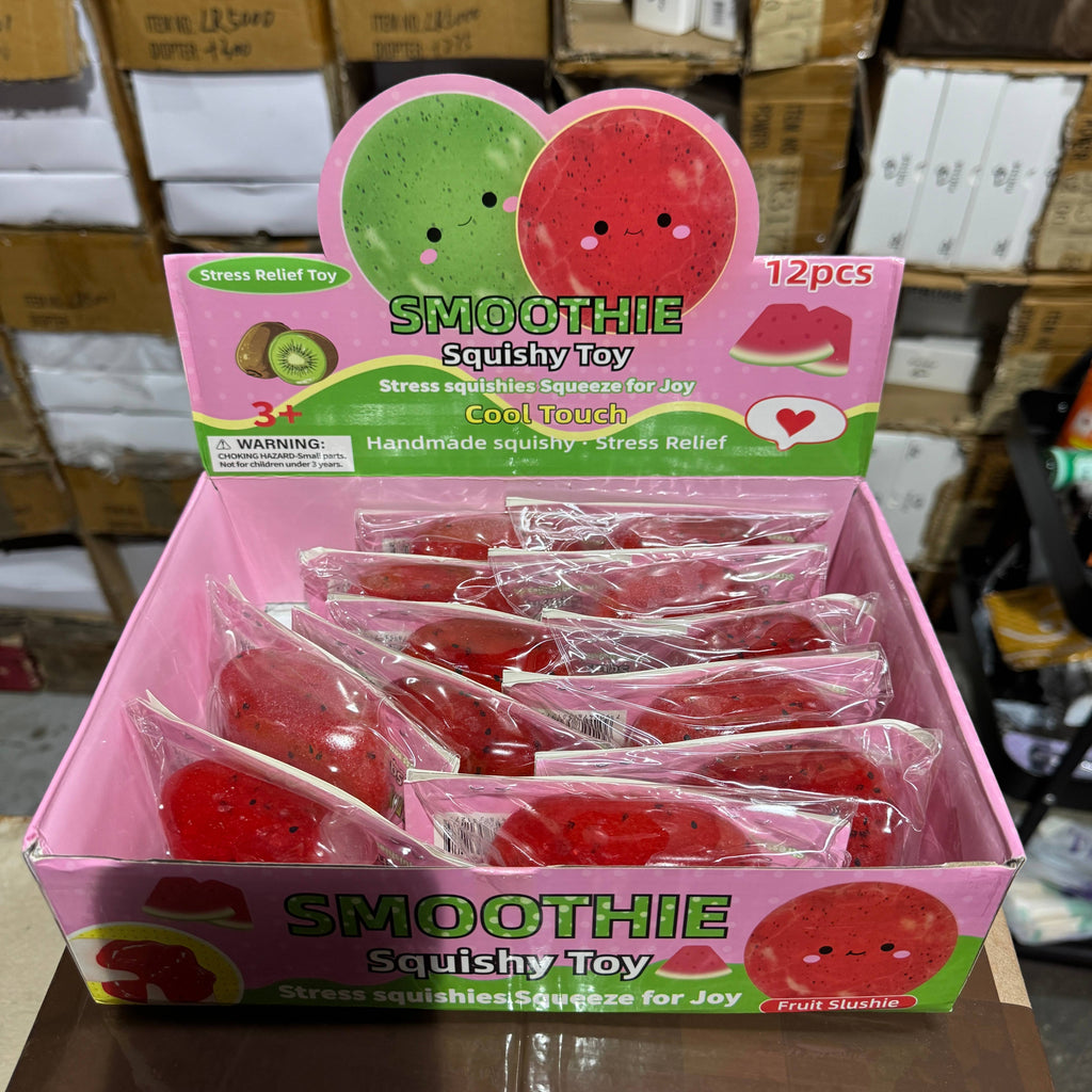 Watermelon Fruit Icy Slushy Ball Squishy