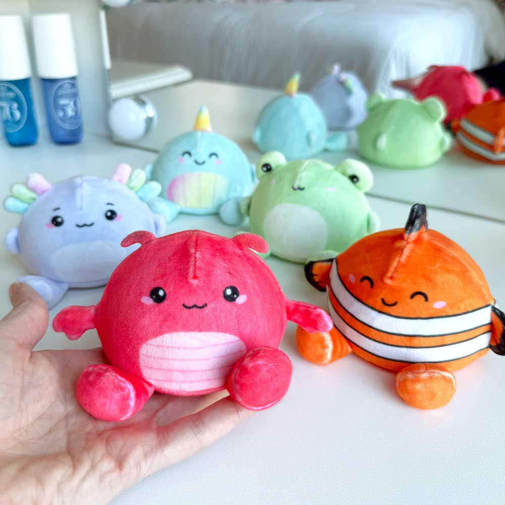 TOP TRENZ Super Duper Sugar Squisher-Plush Sea Friends Edition