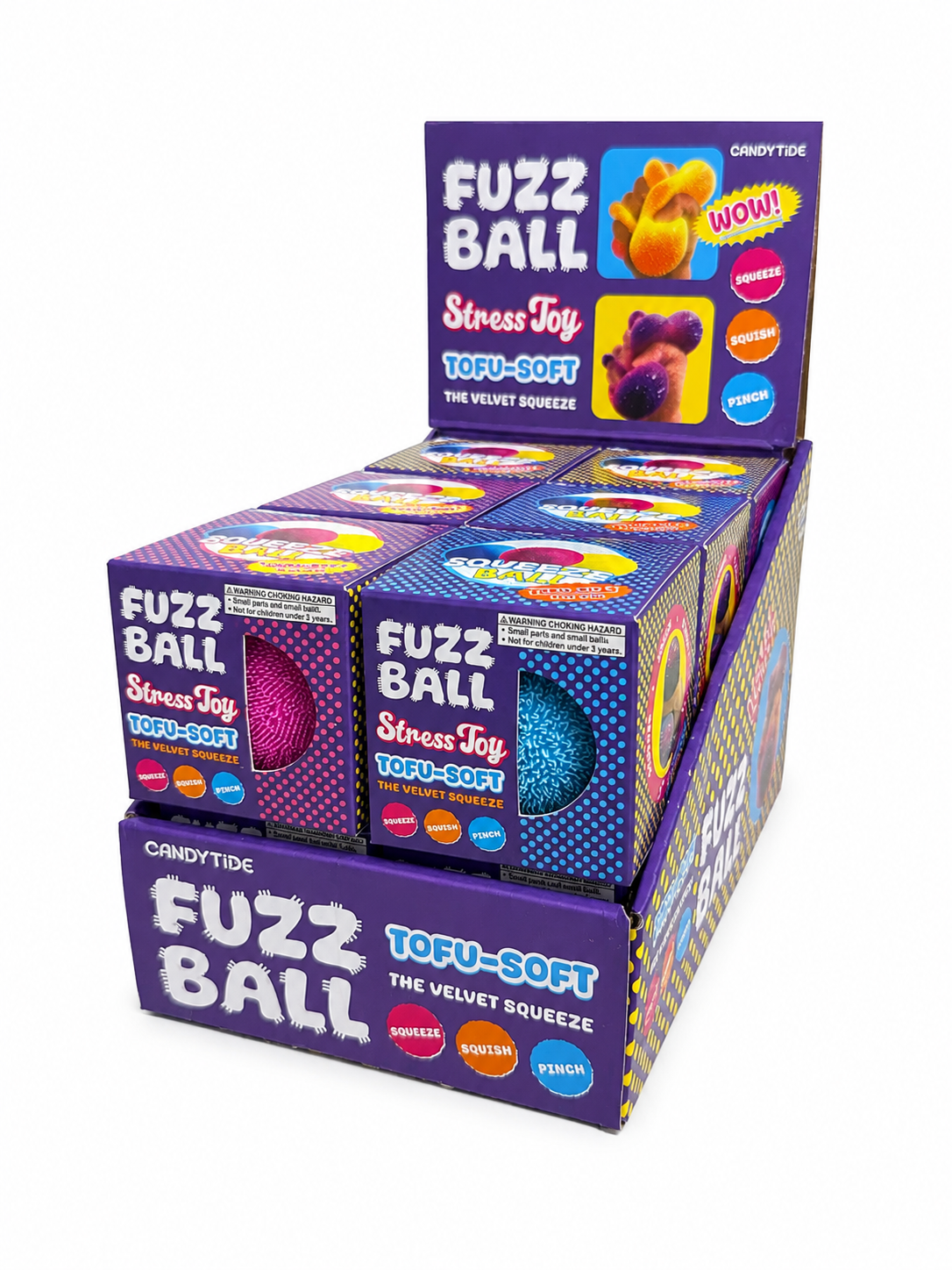 Pre-Order:  Fuzz Ball Stress Toy